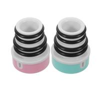 VALICLUD Lot de 2 Buses de Pulvérisation Bidet Portable pour Voyages Douchette à Orifice Unique Jet Doux et Pression Réglable Bidet Léger et Compact Camping Randonnée et Soins Post-Partum
