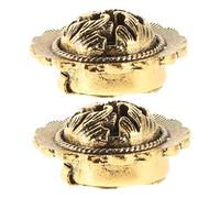 VALICLUD Lot De 2 Cache-Boutons Vintage pour Vêtements, Tenues De Soirée, Boutons Élégants, Accessoires De Manchette pour Hommes Et Femmes