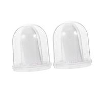 VALICLUD Lot de 2 Cadres Photo Transparents pour Boule à Neige à Fabriquer Soi-même, Kit de Bricolage de Boule à Neige de Noël pour Garçon et Filles, Décoration Festive Blanche Accessoires