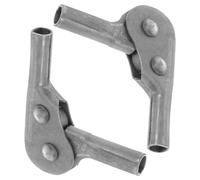 VALICLUD Lot de 2 Charnières à Cliquet Pliantes pour Canapé, Ajusteur d'angle à 3 Positions, Accessoire de Mobilier en Acier Robuste pour Support de Dossier et Assise, Réglable, Usage