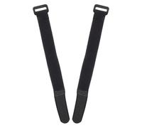 VALICLUD Lot de 2 Colliers Anti-Bruit pour Coq en Nylon Noir, Tour de Cou Réglable pour Volailles, des Chants, Collier de Protection pour Bétail et Canards, Usage Ferme et Élevage