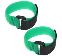 VALICLUD Lot de 2 Colliers Anti-cris Flexibles pour Coqs, Ceintures Antibruit Réglables en Nylon Vert, Colliers Silencieux pour Volailles, Adaptés à Différentes Tailles, Accessoires Poules