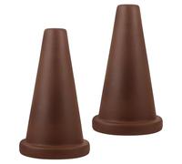 VALICLUD Lot de 2 Cônes de Reproduction en Argile Violette pour Aquarium Abri de Frai pour Poissons et Crevettes Habitat Naturel pour Discus Micro-Orifices D’Aération Décor Artisanal