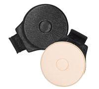 VALICLUD Lot de 2 Coussins Pivotants 360° pour Siège Auto Coussin de Chaise en Tissu Noir et Beige Accès Faciles Confortables pour Femmes Enceintes et Personnes Âgées Rotatif Polyvalent