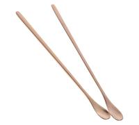 VALICLUD Lot de 2 Cuillères Doseuses en Acier Inoxydable 19 CM pour Nourrir Lézards et Petits Reptiles Accessoires Pratiques pour Alimentation Précise des Animaux de Compagnie Finition