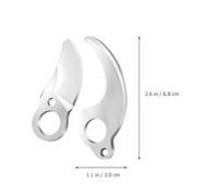 VALICLUD Lot de 2 Lames de Rechange Sk5 pour Cisaille Électrique de Jardin 25 MM Acier Solide Accessoires pour Sécateurs Électriques pour Élagage Précis et Entretien de Jardinage