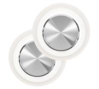 VALICLUD Lot de 2 Manettes de Jeu pour Téléphone Blanc Q8Plus Poignée de Jeu Ergonomique Accessoires Mobiles pour Contrôle Précis et Confort Périphérique Mobiles