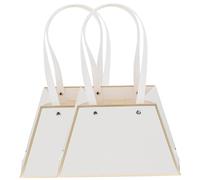 VALICLUD Lot de 2 Paquet Présents en Papier pour Paquet Décoratif Poignée pour Anniversaires et