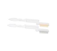 VALICLUD Lot De 2 Peignes À Sourcils Pliables Brosses À Cils Peignes Pour Cils Et Sourcils Peignes Portables Pour Cils Brosses De Mise En Forme Des Sourcils Outils De Levage Poignée