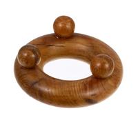 VALICLUD Lot De 2 Plaques De Grattage En Bois Pour Le Outils De Massage Grattoir Lymphatique Doigts Muscles Du Visage Planche De Guasha En Bois Marron