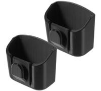 VALICLUD Lot De 2 Pochettes De Rangement Pour Voiture Organiseur De Clés Et Cartes Pour Tableau De Bord Installation Facile Compact Et Durable