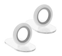 VALICLUD Lot De 2 Poignées De Couvercle De Toilette Lève-Abattant De Toilette Rehausseur De Siège De Toilette Rehausseur De Poignée De Siège De Toilette Levier Rond En Abs