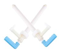 VALICLUD Lot de 2 Pompes à Pression Manuelles en Plastique pour Seau 20 L Distributeur de Liquide Pompe à Fluide Pratique pour Huile et Détergent Système de Distribution Manuel Fiable
