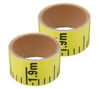 VALICLUD Lot de 2 Règles Autocollantes Pvc Résistantes à L'eau 3,5 Cm X 2 M pour Mesurer le Niveau D'eau Piscine Réservoir Indicateur Précis Équipement Piscine