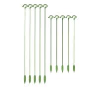VALICLUD Lot de 20 Tuteurs de Soutien en Fibre de Verre pour Orchidées et Plantes en Pot Supports de Fleurs 27 CM et 37 CM Poteaux de Fixation Résistants pour Jardinage Intérieur et