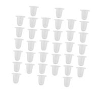 VALICLUD Lot De 200 Gobelets D'encre En Silicone Large, Capsules D'encre Pour Tatouages Professionnels, Godets Pigmentés Souples, Usage Salon De Tatouage, Maintient L'encre Sans Fuite