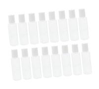 VALICLUD Lot de 25 Petites Bouteilles en Plastique 30 Ml Flacon de Solution pour Lentilles de Contact Étanche Transparent pour Voyage Usage Cosmétique
