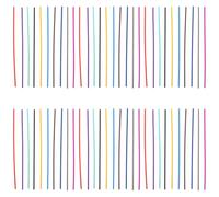 VALICLUD Lot de 260 Recharges de Filament Pcl pour Stylo 3d, 2,5 Mm de Diamètre X 15 Cm, Filament Basse Température Multicolore pour Impression 3d, Accessoires Couleur Couleur Aléatoire