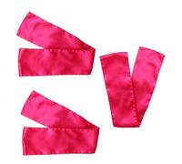 VALICLUD Lot De 3 Bandeaux Pour Faux Cheveux Épais En Dentelle Frontale Tresse Accessoires Pour Cheveux Bandeaux Foulard Bandeau Perruques Satin Imitation Soie Rose