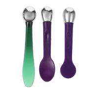 VALICLUD Lot de 3 Outils de Beauté Yeux de Massage Cuillère pour Crème et Masque Pratique Soin des Yeux Anti-Âge des Ombres