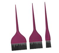 VALICLUD Lot De 3 Pinceaux De Coloration Pour Cheveux Pour Coiffeurs Pinceaux De Applicateur De Cheveux Accessoires De Outils De Coloration Kit De