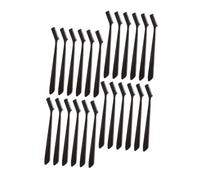 VALICLUD Lot De 30 Peignes à Sourcils Portables Petite Brosse à Cils En Pp Résistant Multifonction Usage Domestique Couleurs Aléatoires