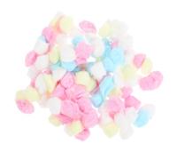 VALICLUD Lot de 300 Boules de Coton Colorées pour Hamster Rembourrage Naturel et Dégraissant Taille Moyenne pour Nid Douillet et Litière D’Hiver Accessoires Essentiels pour Petits