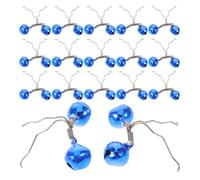 VALICLUD Lot de 32 Dispositifs D'alarme de Cloche pour Canne à Pêche avec Clips en Acier Inoxydable, Haute Sensibilité et Alerte Sonore Forte pour Activités de Pêche en Extérieur