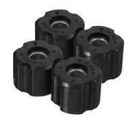 VALICLUD Lot de 4 Bagues de Roulement de Rechange pour Débroussailleuse à Dos Tubes Aluminium 26/28 MM Roulements à Billes 28X255 MM Lubrification Kit de Remplacement pour Tondeuse à