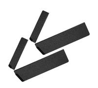 VALICLUD Lot de 4 Étuis à Couteaux Portables Noirs en Plastique Intérieur en Velours Antidérapant Protège-Lames Universels pour Couteaux de Chef 5 Pouces et 8 Pouces Rangement Sécurisé