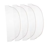 VALICLUD Lot de 4 Filets à Postiche en Dentelle 13x4 Cm Couleur Brun Foncé, Base Légère et Compatible pour Fabrication de Perruques, Accessoires DIY pour Artistes et Artisans Cheveux