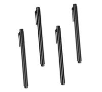 VALICLUD Lot de 4 Stylos de Peinture pour Décoration D'ongles Noirs, Pointe Fine, Outil de Manucure DIY pour Filles, Usage Salon et Maison, Stylos Nail Art Précis et Pratiques