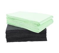 VALICLUD Lot De 40 Tapis Jetables Pour Tatouage Tampon Absorbant à Trois Couches Nappe Imperméable Noire Et Verte 20 Pcs Chacune Usage Unique Soins Tatouage Professionnel