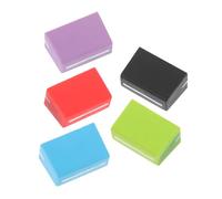 VALICLUD Lot De 5 Capuchons De Fader à Glissière Droite pour Console De Son, Diamètre Intérieur 4 Mm, Boutons Coulissants Multicolores, Accessoire De Remplacement pour Mixeur Audio