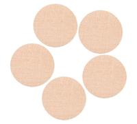 VALICLUD Lot de 5 Diffuseurs Anti-éblouissement pour Plafonniers Bébé, Abat-jour Souple Diamètre 16 Cm, Couleur Beige Clair, Protection Oculaire, Résistant Haute Température, Éclairage