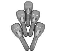 VALICLUD Lot de 5 Étuis pour Rasoir Portable en Plastique Pp, Design Compact Rangement Organisé et Fentes, Solution Polyvalente pour Protéger et Transporter Vos Accessoires de Rasage