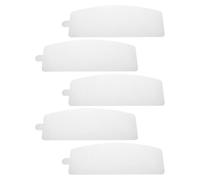 VALICLUD Lot de 5 Lentilles de Remplacement pour Casque de Sablage Film Protecteur Transparent 025 MM D’Épaisseur Vitre Extérieure 405 MM Protection Anti-Poussière pour Soudage et