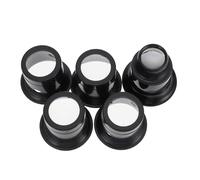 VALICLUD Lot De 5 Loupes Portables Horloger Bijoutier Plastique Lentille Verre Expert Précision 3X 5X 10x 15x 20x pour Réparation Montre Réparation Bijoux