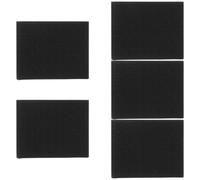 VALICLUD Lot de 5 Manchons de Protection Antidérapants en Silicone pour Tondeuse à Cheveux, Poignée Anti-vibrations Noire Taille Moyenne, Accessoires Universels pour Coiffure