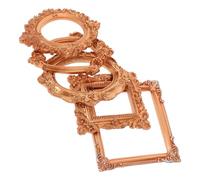 VALICLUD Lot de 5 set de Cadres Photo Rétro Dorés Vintage Tailles 10 11 22 24 en Finition Dorée Accessoires Photo Décoratifs pour Photographie Artistique Décoration Murale et Projets