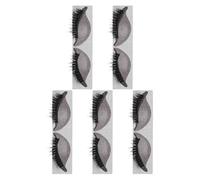 VALICLUD Lot de 5 set de Paires D’Autocollants Maquillage Yeux Cils Effet Fard à Paupières Smoky Autocollants Cosmétiques Légers en PVC pour Maquillage Express pour Soirées et Halloween