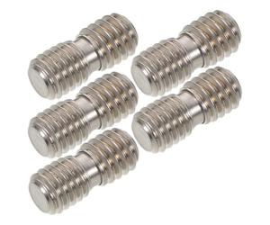 VALICLUD Lot de 5 Vis Débosselage M8 Métrique vers 5/16 Pouces, Adaptateurs pour Outils de Réparation de Carrosserie Automobile, Vis à Tête Extractrice Compatibles pour Débosselage