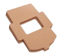 VALICLUD Lot De 50 Boîtes En Carton Pour Cartes De Vœux Cartes Postales Boîtes À Dragées Boîtes À Dragées De Mariage Enveloppes Avec Fenêtre Boîtes À Biscuits Enveloppes À Fenêtre