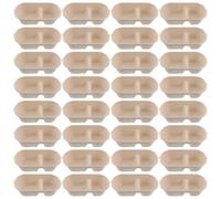 VALICLUD Lot de 50 Gamelles Jetables Doubles pour Chiens et Chats 1000 ML Plastique Alimentaire Gamelle d'eau et Nourriture Portable pour Cage Voyage et Usage Extérieur