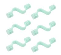 VALICLUD Lot de 6 Cales Magnétiques de Porte pour Lave-Linge Support Ventilé Anti-Odeurs Fixation Flexible Compatible Machine à Chargement Frontal Accessoire Pratique pour Usage