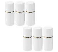 VALICLUD Lot de 6 Flacons de Voyage Rechargeables en Éponge Blanche 20ml, Bouteilles Multi-fonctions Étanches pour Cosmétiques et Remède