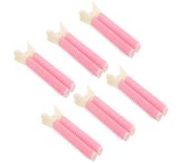VALICLUD Lot de 6 Pinces à Cheveux Auto-Agrippantes Volumisantes pour Racines Bigoudis Volumisants Rose Clips Rehaussants pour Cheveux Fins et Bouclés Coiffage Quotidien et Effet Volume