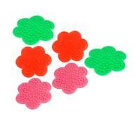 VALICLUD Lot de 6 Pinces à Épines pour Rosier, Grand Format, en Plastique Solide, Couleurs Rouge, Rose et Vert, Outil de Jardinage pour Effeuiller et Écorcer Les Fleurs, pour Fleuristes