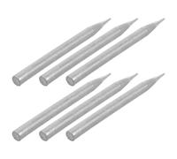 VALICLUD Lot de 6 Pointes de Soudage Universelles Coniques en Fer Robuste Pannes Fines pour Fer à Souder Haute Température Accessoires pour Station de Soudage Usage Professionnel et