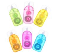 VALICLUD Lot de 6 Rubans Correcteurs Portables pour Étudiants, Facile à Utiliser et Sûr, en As, Salle de Classe